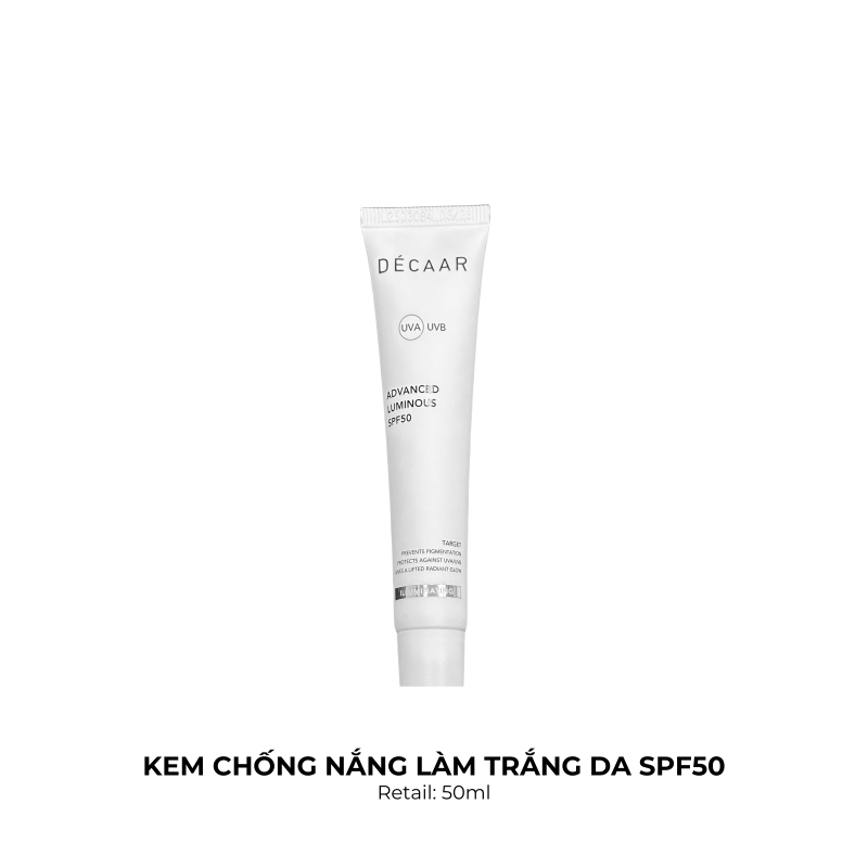 DÉCAAR Advanced Luminous SPF50