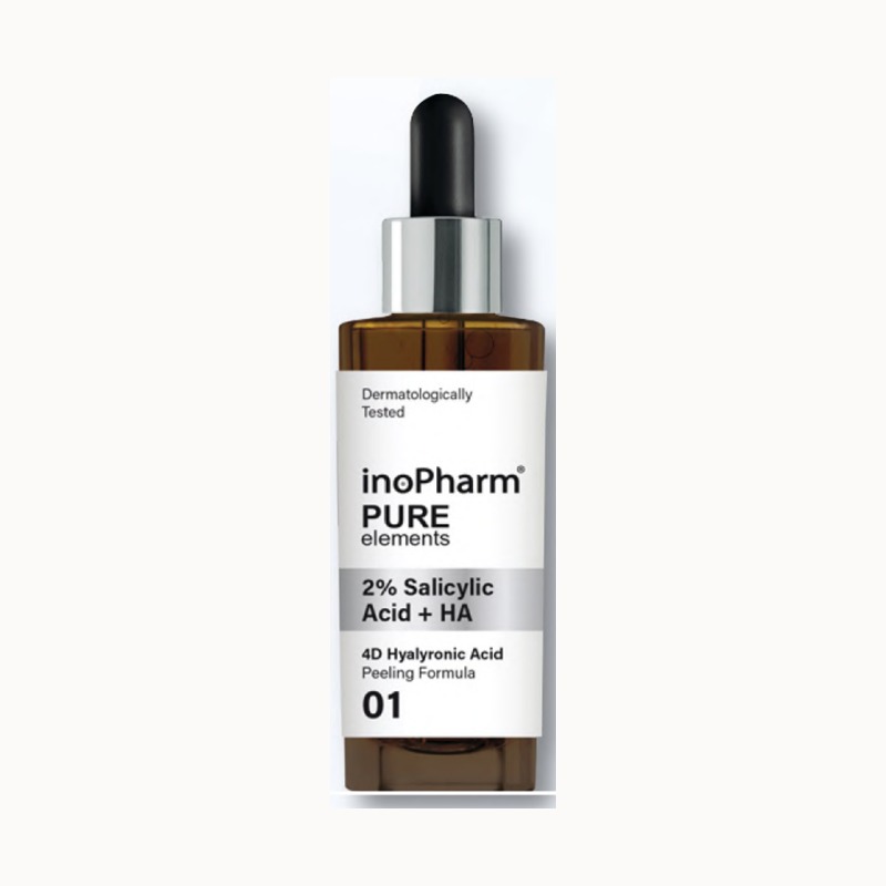 InoPharm 2% Salicylic Acid + HA Peeling Formula · 30 ml