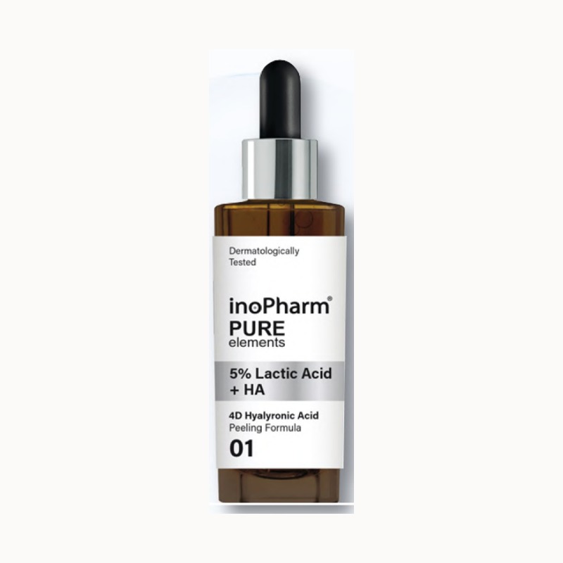 InoPharm 5% Lactic Acid + HA Peeling Formula · 30 ml