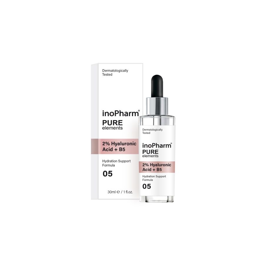 InoPharm 2% Hyaluronic Acid + Vitamin B5 Serum · 30 ml
